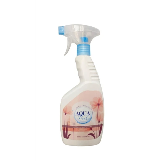 Aquarosh Multi-Purpose Cleaner 650 ml – Powerful formula for cleaning various surfaces and removing dirt and grease بسهولة، leaves a sparkling clean finish with a long-lasting fresh scent, ideal for kitchen, bathroom, and everyday household use Aquarosh Multi-Purpose Cleaner 650 ml – Powerful formula for cleaning various surfaces and removing dirt and grease بسهولة، leaves a sparkling clean finish with a long-lasting fresh scent, ideal for kitchen, bathroom, and everyday household use