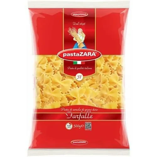 Extra Pasta Zara Penne Rigate 500g Pasta, Quick Cooking, Delicious Taste