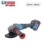 BIYOTI 20V Brushless Angle Grinder BYT-AG815 delivers powerful cordless cutting and grinding performance. High efficiency brushless motor, durable design, and ideal for professional and home use. - BIYOTI