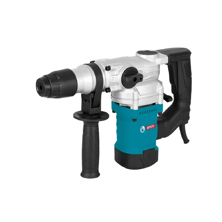 BIYOTI BYT-2603F 1200W Rotary Hammer Drill 26mm SDS Plus delivers powerful performance for concrete drilling and demolition. Durable, efficient, ideal for heavy-duty and professional use. - BIYOTI