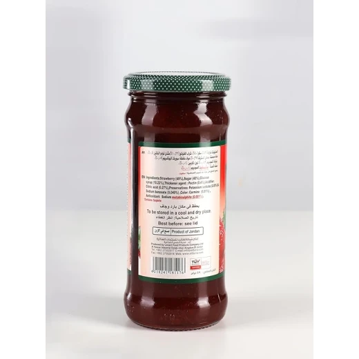 Durra Strawberry Jam 430g, Delicious Fruit Spread, Perfect for Breakfast, Set of 12 - Image 2