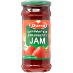 Durra Strawberry Jam 430g, Delicious Fruit Spread, Perfect for Breakfast, Set of 12
