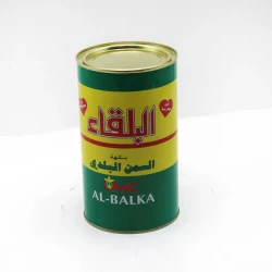 سمنة نباتية البلقاء 1 كجم مثالية للطبخ والخبز والقلي العميق، نقطة دخان عالية، مناسبة لجميع وصفات الطهي، حلال معتمد