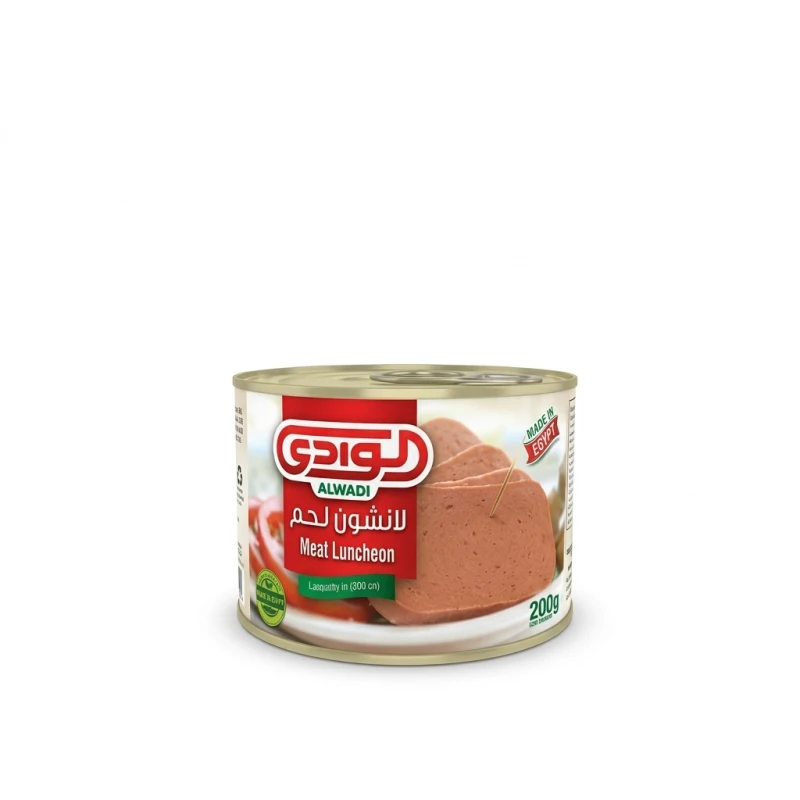 Al Wadi Luncheon Meat 200g, Delicious and Convenient Deli Slices