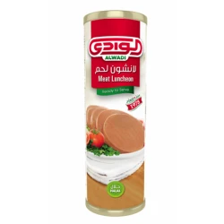 Al Wadi Luncheon Meat 850g Canned Food Delicious and Convenient Meal Solution for Quick Lunches and Suppers, Ready to Eat Straight from the Can, Perfect for Sandwiches and More