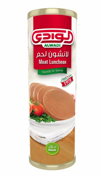 Al Wadi Luncheon Meat 850g Canned Food Delicious and Convenient Meal Solution for Quick Lunches and Suppers, Ready to Eat Straight from the Can, Perfect for Sandwiches and More
