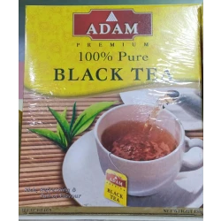 Adam Ceylon Tea 100 Medallion, Premium Black Tea, Rich Flavor, 100 Count