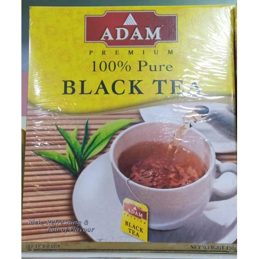 Adam Ceylon Tea 100 Medallion, Premium Black Tea, Rich Flavor, 100 Count Adam Ceylon Tea 100 Medallion, Premium Black Tea, Rich Flavor, 100 Count