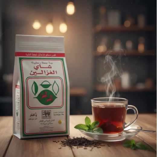 شاي الغزالين الفاخر مزيج الشاي الأسود 500 جرام علبة كرتون، 20 كيس شاي فردي لتحضير شاي منعش وعطري، مثالي للاستمتاع اليومي والمشاركة - الغزالين - Image 3