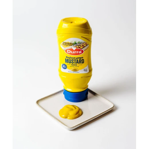 Aldurra Mustard Sauce 410g Canned Food Condiment for Sandwiches, Burgers, Hot Dogs, and Various Meals. Delicious Flavor Enhancer Aldurra Mustard Sauce 410g Canned Food Condiment for Sandwiches, Burgers, Hot Dogs, and Various Meals. Delicious Flavor Enhancer