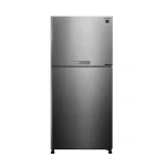 هدية مجانية Free GiftAF70  ثلاجة شارب رقمية No Frost – سعة 480 لتر – فئة كفاءة الطاقة A++ – مزودة بمحرك Inverter – بابان – لون فضي – موديل SJ-PV63G-ST – تصميم عصري يمنع تكون الثلج، يوفر تبريد فعال ويحافظ على نضارة الطعام مع كفاءة عالية في استهلاك الطاقة - شارب
