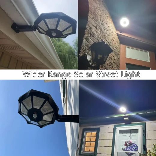 LED Solar Flood Light, Waterproof Motion Sensor Light, Solar Street Lights, Motion Sensor Solar Light, 168 LED Solar Light, Solar Garden Light, Remote Solar Street Light, Outdoor Solar Floodlight ZB-168A - Image 7