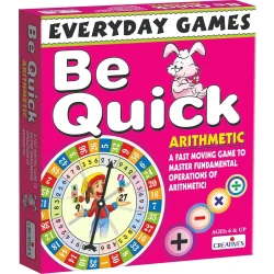 Creative's Be Quick – Environmental Arithmetic Game for Children Ages 6+ – A fun and educational math activity designed to practice arithmetic, enhance basic computational skills, develop problem-solving, and make learning mathematics engaging and interactive
