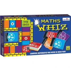 لعبة Creative's Maths Whiz التعليمية للأطفال (6 سنوات فما فوق) – نشاط تفاعلي ممتع لتعلم العمليات الحسابية والهندسة الأساسية، يساعد على تطوير التفكير المنطقي، مهارات حل المشكلات، وتعزيز التعلم المبكر للرياضيا