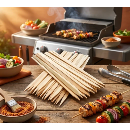 أعواد شوي خشب مسطحة للشواء – أسياخ خشبية مسطحة متعددة الاستخدام لتحضير الكباب والشيش طاووق والخضار، أعواد خشب آمنة للاستخدام الغذائي، مثالية للشواء والحفلات والرحلات والتقديم الأنيقأعواد شوي خشب مسطحة للشواء – 50 سيخ خشبي آمن للاستخدام الغذائي، مثالي لتحضير الكباب والشيش طاووق والخضار، أسياخ متعددة الاستخدام للشواء والحفلات والرحلات والتقديم الأنيق بسهولة أعواد شوي خشب مسطحة للشواء – أسياخ خشبية مسطحة متعددة الاستخدام لتحضير الكباب والشيش طاووق والخضار، أعواد خشب آمنة للاستخدام الغذائي، مثالية للشواء والحفلات والرحلات والتقديم الأنيقأعواد شوي خشب مسطحة للشواء – 50 سيخ خشبي آمن للاستخدام الغذائي، مثالي لتحضير الكباب والشيش طاووق والخضار، أسياخ متعددة الاستخدام للشواء والحفلات والرحلات والتقديم الأنيق بسهولة