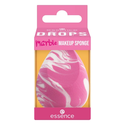 Essence Cosmetics My Artsy Drops Marble Makeup Sponge Limited Edition, Team Pink & Marblellous, Set of 1 - Essence cosmetics - Image 3