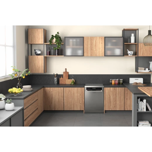 Ariston LFP 5P31 WLT X Dishwasher, Stainless Steel, 15 Place Settings, Full Size - ARISTON - Image 3