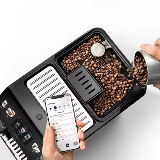 De'Longhi Eletta Explore Automatic Coffee Maker Titanium – Brew Over 50 Drinks Including Cold Brew and LatteCrema, Fully Automatic Coffee Machine with Advanced Grinding and Frothing Technology, Sleek Titanium Finish - De'Longhi - Image 5