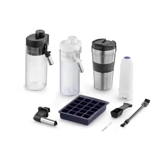 De'Longhi Eletta Explore Automatic Coffee Maker Titanium – Brew Over 50 Drinks Including Cold Brew and LatteCrema, Fully Automatic Coffee Machine with Advanced Grinding and Frothing Technology, Sleek Titanium Finish - De'Longhi - Image 6