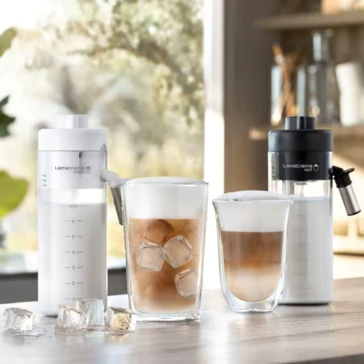 De'Longhi Eletta Explore Automatic Coffee Maker Titanium – Brew Over 50 Drinks Including Cold Brew and LatteCrema, Fully Automatic Coffee Machine with Advanced Grinding and Frothing Technology, Sleek Titanium Finish - De'Longhi - Image 3