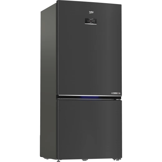 ثلاجة بيكو RCNE730E40SXBR بارتفاع 193 سم باللون الداكن إنوكس وتصنيف طاقة A+، سعة كبيرة مع تقنية تبريد متقدمة، استهلاك موفر للطاقة وتصميم عصري أنيق مناسب للاستخدام اليومي - بيكو - Image 9
