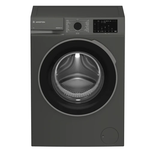 Ariston Washing Machine Model ARWF 09122S MMJ, 9kg Capacity, 1400 RPM, A+++ Energy Efficiency – Manhattan Grey Front Load Washer with Advanced Cleaning Performance, Low Energy Consumption, and Large Capacity Ariston Washing Machine Model ARWF 09122S MMJ, 9kg Capacity, 1400 RPM, A+++ Energy Efficiency – Manhattan Grey Front Load Washer with Advanced Cleaning Performance, Low Energy Consumption, and Large Capacity