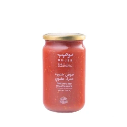 صوص بندورة حمراء عضوي 700غرام  بطعم طبيعي غني وقوام ناعم مثالي للطبخ اليومي وتحضير الصلصات والمعكرونة والأطباق المختلفة