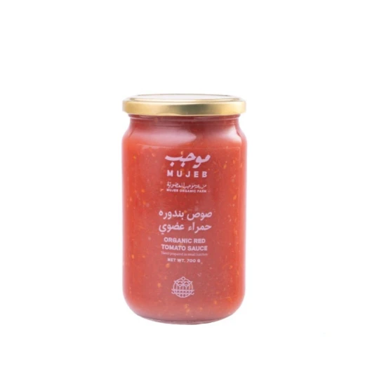 صوص بندورة حمراء عضوي 700غرام بطعم طبيعي غني وقوام ناعم مثالي للطبخ اليومي وتحضير الصلصات والمعكرونة والأطباق المختلفة صوص بندورة حمراء عضوي 700غرام بطعم طبيعي غني وقوام ناعم مثالي للطبخ اليومي وتحضير الصلصات والمعكرونة والأطباق المختلفة