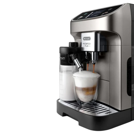 De'Longhi Magnifica Plus ECAM320.70.TB Fully Automatic Coffee Maker, Titanium Black, elegant design with professional performance for easy, high-quality coffee brewing at home - Image 5