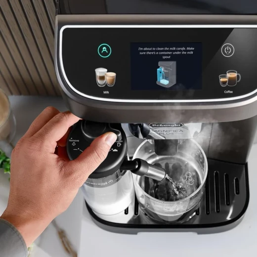 De'Longhi Magnifica Plus ECAM320.70.TB Fully Automatic Coffee Maker, Titanium Black, elegant design with professional performance for easy, high-quality coffee brewing at home - Image 6