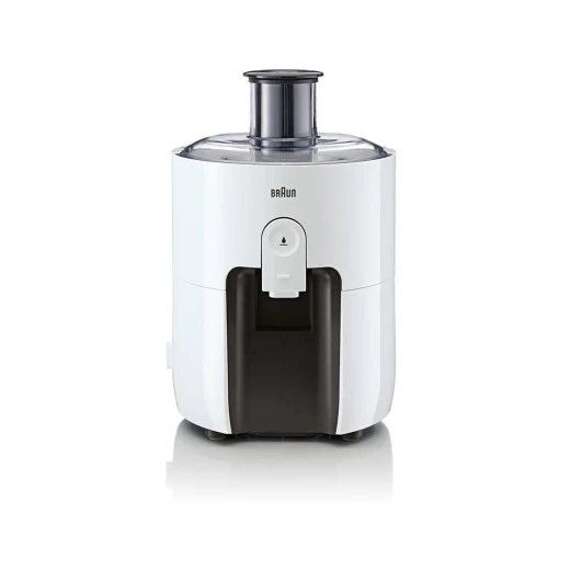 عصارة براون PurEase SJ3100 بيضاء بقوة 500 واط، تقنية FastXtract لاستخلاص سريع للعصير، تصميم عملي وسهل الاستخدام، مناسبة لتحضير عصائر طازجة من الفواكه والخضروات بكفاءة عالية في المنزل يومياً - Image 6