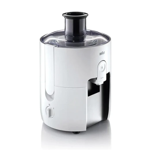 عصارة براون PurEase SJ3100 بيضاء بقوة 500 واط، تقنية FastXtract لاستخلاص سريع للعصير، تصميم عملي وسهل الاستخدام، مناسبة لتحضير عصائر طازجة من الفواكه والخضروات بكفاءة عالية في المنزل يومياً - Image 7