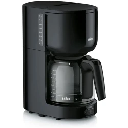 ماكينة قهوة براون PurEase KF3120 بالتنقيط لون أسود، سعة 10 أكواب، تصميم عملي وسهل الاستخدام، تحضير قهوة طازجة بنكهة غنية مع نظام تنقيط دقيق وإيقاف تلقائي، مثالية للاستخدام اليومي في المنزل أو المكتب