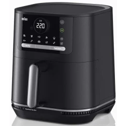 قلاية براون MultiFry 5 الهوائية 2 في 1 HF 5050 أسود، تقنية RealOven، سعة 6.0 لتر