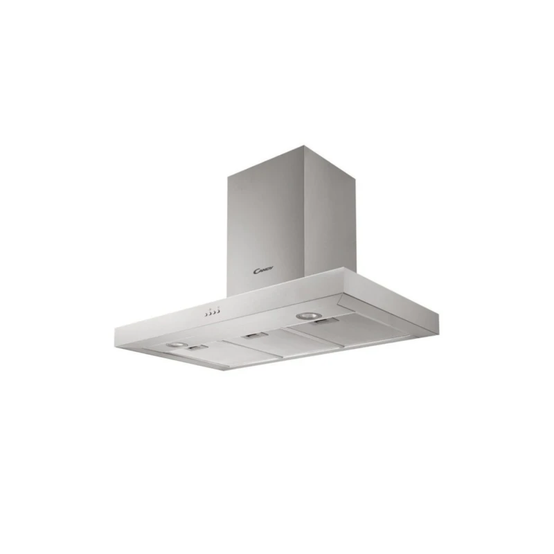 Candy Kitchen Hood 90cm Black Wall Mounted CMB955X 3 Speed Cooker Hood 620 m3/h Suction Aluminum Filter LED Light Modern Kitchen Ventilation System - Candy