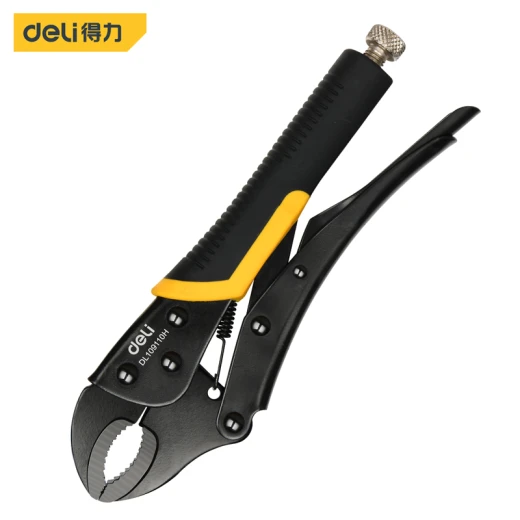 كماشة كبس Deli DL109110H مقاس 10 إنش فك منحني، أداة احترافية لأعمال الكهرباء، تصميم متين وقوي لثني وكبس الأسلاك بدقة، مقبض مريح غير قابل للانزلاق، مثالية للاستخدام الصناعي والمنزلي كماشة كبس Deli DL109110H مقاس 10 إنش فك منحني، أداة احترافية لأعمال الكهرباء، تصميم متين وقوي لثني وكبس الأسلاك بدقة، مقبض مريح غير قابل للانزلاق، مثالية للاستخدام الصناعي والمنزلي