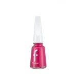Flormar Nail Enamel 562 Pink, high pigment glossy nail polish, soft pink shade, long-lasting shine, smooth quick-dry formula for flawless and elegant manicure look - Flormar