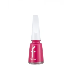 Flormar Nail Enamel 562 Pink, high pigment glossy nail polish, soft pink shade, long-lasting shine, smooth quick-dry formula for flawless and elegant manicure look