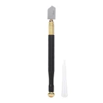 Deli Tools EDL2701 Diamond Glass Knife Professional Grade for Precise Glass Cutting 180mm Durable Construction, Ideal for DIY Projects and Crafts 180mm - Deli