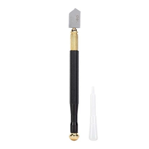 Deli Tools EDL2701 Diamond Glass Knife Professional Grade for Precise Glass Cutting 180mm Durable Construction, Ideal for DIY Projects and Crafts 180mm Deli Tools EDL2701 Diamond Glass Knife Professional Grade for Precise Glass Cutting 180mm Durable Construction, Ideal for DIY Projects and Crafts 180mm