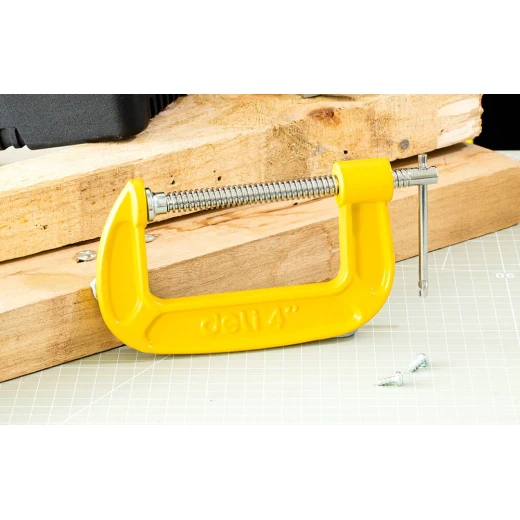 Deli G Clamp Carbon Steel Carpenter's Clamp 4 Inch 5 Inch 6 Inch - Deli - Image 6