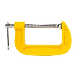 Deli G Clamp Carbon Steel Carpenter's Clamp 4 Inch 5 Inch 6 Inch