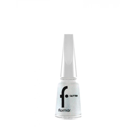 Flormar Glitter Nail Enamel GL37 Glitter Touch Sparkling Silver Pink Glitter Nail Polish High Shine Finish Buildable Coverage Long Lasting 11ml Flormar Glitter Nail Enamel GL37 Glitter Touch Sparkling Silver Pink Glitter Nail Polish High Shine Finish Buildable Coverage Long Lasting 11ml