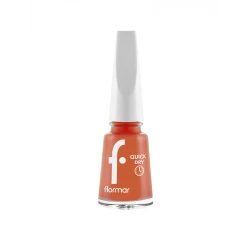 Flormar Quick Dry Nail Enamel QD49 High Energy Fast Drying Nail Polish High Pigment Glossy Finish Long Lasting Shine Lightweight Formula Vibrant Color Professional Look