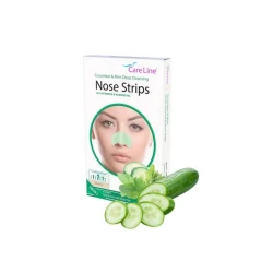 Careline Cucumber And Mint Nose Pore Strips Deep Cleansing 6 Strips