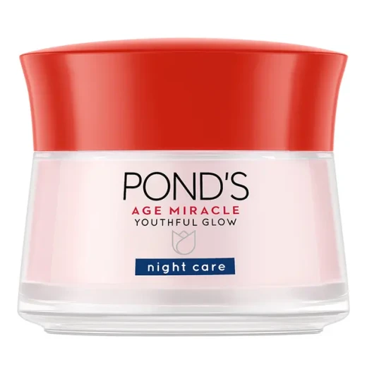 Pond's Age Miracle Ultimate Youth Night Cream 45gm, Hexyl Retinol Anti-Aging Formula - Image 3
