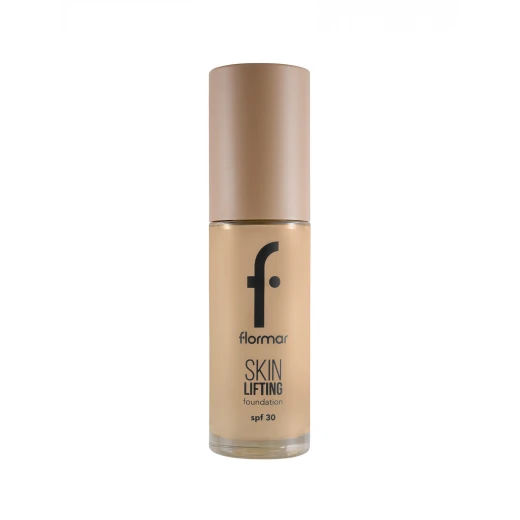 Flormar Skin Lifting Foundation 090 Honey Lifting Effect Foundation with Herbal Collagen Hyaluronic Acid Niacinamide Medium Buildable Coverage Natural Radiant Finish SPF30 Flormar Skin Lifting Foundation 090 Honey Lifting Effect Foundation with Herbal Collagen Hyaluronic Acid Niacinamide Medium Buildable Coverage Natural Radiant Finish SPF30