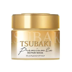 TSUBAKI Premium Repair Hair Mask 180g – Deep Repair Treatment for Damaged Hair, Intensive Nourishing Formula with Camellia Oil for Smooth, Shiny, and Healthy Hair, Salon-Quality Care at Home