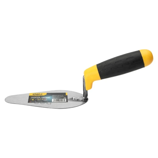 Deli EDL509206 6 Inch Bricklaying Trowel Manganese Steel Construction Tool for Durable Brickwork and Masonry Projects Professional Grade 6" Size - Deli - Image 4