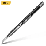 Deli 9mm SK5 Snap-Off Blade Utility Knife, Auto-Lock, Standard Size - Deli